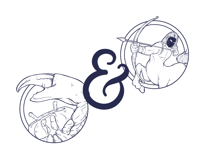 Krebs und Schütze