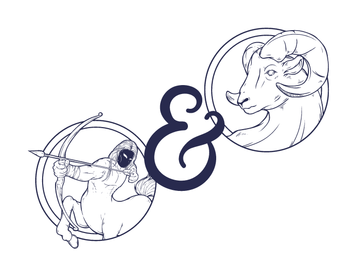 Schütze und Widder