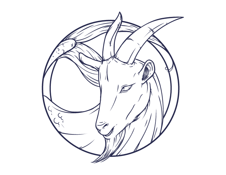 Steinbock Frau