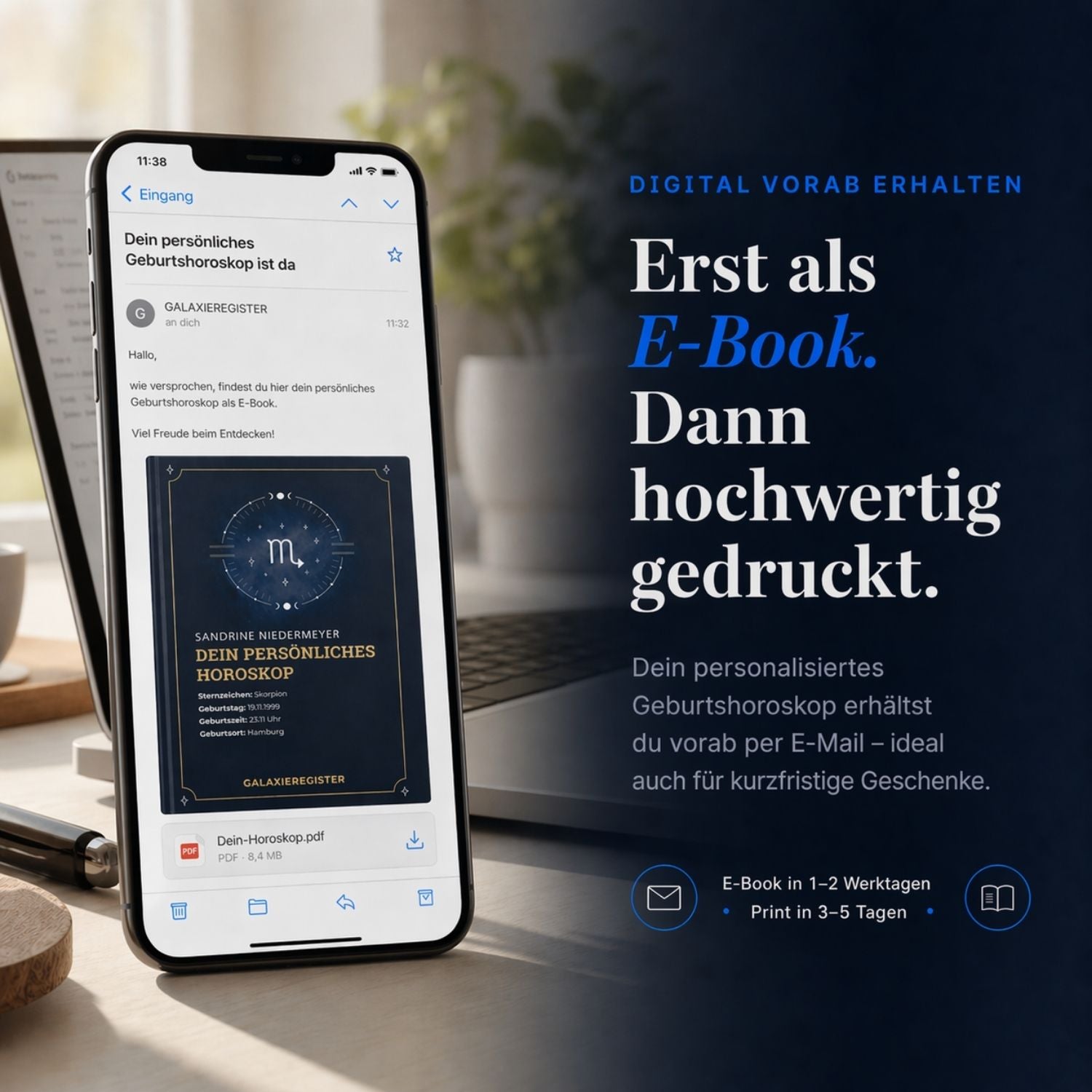 Personalisiertes Geburtshoroskop
